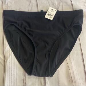 Aqua Green High Wasted Swim Bikini Bottom Black Women’s M